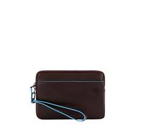 Pochette in pelle Piquadro Blue Square Revamp moro - Tabella Colori: Marrone Scuro