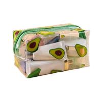 Pochette Cosmetica Sacca Per Trucco Pura Haar Moda Trasparente Viaggio Trasparente Mini Lavaggio Per Levano Sacchetti Cosmetici Con Cerniera Con Cerniera-Io