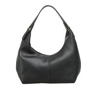 Pochette da donna Y2k Tote borsa ascellare borsa a mezzaluna borsa in pelle vegana borsa a tracolla carino borsa da sella portafoglio, nero