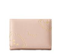 Pochette da uomo in pelle con tracolla per carte d'identità da donna, pratica custodia per diritto di famiglia (rosa, taglia unica)
