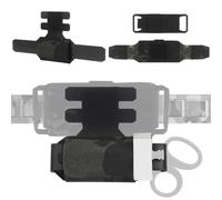 Pochette IFAK Trauma con Porta Laccio, Organizer Medico Estraibile 2 Pezzi | Inserto Estraibile, Tasca Interna, Supporto Elastico E Montaggio A Strappo Orizzontale O Verticale