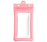 Pochette impermeabile universale per smartphone + laccetto da polso - Rosa