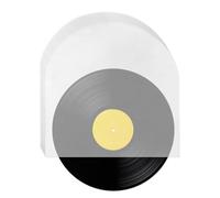 Pochette interna per album - Buste interne per dischi 25,8 x 25,8 cm, materiale di alta qualità | Bordo rotondo senza | Sacchetti in vinile antistatici anti-polvere HDPE per coprire