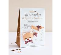 Pochette Ma décoration de Noël en feutrine : Duo Fideles compagnons