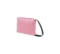 Pochette Mare Donna - Beach Clutch - Pochette Mare Impermeabile - Porta creme Solari - Beauty Viaggio - Tote Beach - Borsa a Mano Spiaggia - Lavabile in Lavatrice a30° (Rosa Cigliegia e Bianca)