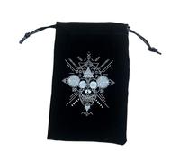 Pochette per carte di tarocchi, sacchetti di tarocchi con cordoni | pochette per gioielli riutilizzabile in flanella, supporto per ponti di tarocchi con cordini, borse per tarocchi portatili, borsa