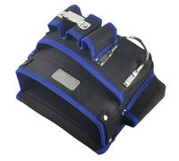 Pochette per cintura per attrezzi, borsa regolabile in tessuto Oxford, per attrezzi per l'anca, per progetti di chiodatura, falegnameria, sui cantieri, per la riparazione elettrica