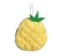 Pochette per monete in peluche alla frutta, portamonete, portafoglio e portamonete dei cartoni animati | portafoglio resistente all'usura con motivo di frutta, ciondolo a sacchetto