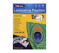 Pochette per plastificazione lucida A3 Fellowes, 100 pezzi, qualità premium, asp