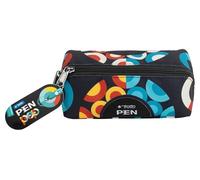 Tratto Pochette Pop Pen 12 Pz (Rosso-Azzurro)