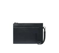 Pochette porta iPad ® mini in pelle Piquadro Atlas, nero - Tabella Colori: Nero