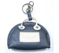 Pochette Portachiavi Portamonete Vera Pelle Fatto a Mano Borsa