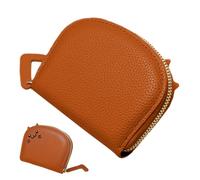 Pochette portafogli, pochette à portefeuille | porte-carte de crédit avec fermeture,porte-carte de crédit portable, cartes à fermeture éclair de cartoni animati pour filles et femmes, marrone, Se