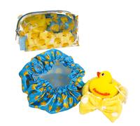 Pochette set shower blu donna Camomilla Milano linea Qua Qua