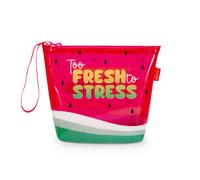 Pochette Spiaggia Donna Borsa Mare Donna Beach Pouch con Cerniera e WATERMELON
