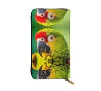 Pochette Stampa Close-up Parrot Bird (19,1x10,4 cm) | Portafoglio in Pelle