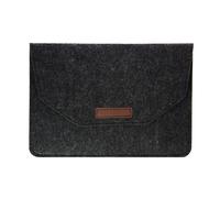 Pochette Tablet / PC 15 pollici in Feltro Interno Soft Touch Nera