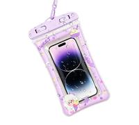 Pochette Téléphone Étanche,Coque Protectrice Transparente Prévention Des Fuites Dragonne | Étui Protecteur Téléphone,pour Natation Snorkeling Surf Nautisme Plage Sous L'Eau Femmes Hommes Ados