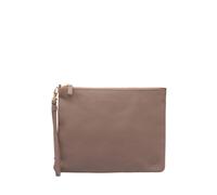 POCHETTE TIMBERLAND pochette con polsierina grande in pelle NATURAL SABBI 403571