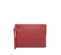 POCHETTE TIMBERLAND pochette con polsierina grande in pelle RED ROSSO 403572