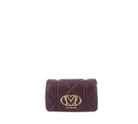 Pochette trapuntata con due comparti Love Moschino, vino - Tabella Colori: Bordeaux
