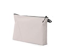 Pochette Uomo Bagno 1 borsa portaoggetti for attrezzi pieghevole da viaggio for esterni lavare file ID portatili cosmetici di grande capacità for donne Viaggio(Gray 30x4x20cm)