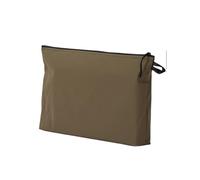 Pochette Uomo Bagno 1 borsa portaoggetti for attrezzi pieghevole da viaggio for esterni lavare file ID portatili cosmetici di grande capacità for donne Viaggio(Green 30x4x20cm)