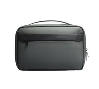 Pochette Uomo Borsa da viaggio for uomo, d'affari, con separazione tra asciutto e bagnato, borsa bagno for il fitness, impermeabile(Green)