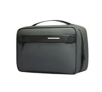 Pochette Uomo Borsa da viaggio for uomo, d'affari, con separazione tra asciutto e bagnato, borsa bagno for il fitness, impermeabile, for riporre trucco(Green)