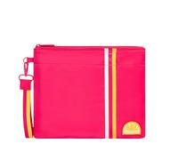 SUNDEK Pochette Ludving in Poliestere, Pitaya, 29x23 cm, con Cerniera e Manico da Polso, RFID Safe, Unisex