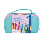 Pochette XL penne Tratto Pen Candy collection - conf. 24 pz - punta sintetica -