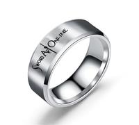 pochikiki- Anime SAO Sword Online Anello Cosplay Party Uomini Donne Anello Gioielli Moda Prop Accessori Regalo