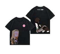 pochikiki- Maglietta Double Face con Stampa Takopi's Anime Original sin e Shizuka Kuze Cartoni Animati Casual Comoda e Versatile con Maniche Corte