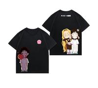 pochikiki- Maglietta Double Face con Stampa Takopi's Anime Original sin e Shizuka Kuze Cartoni Animati Casual Comoda e Versatile con Maniche Corte