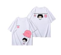 pochikiki- Maglietta Shizuka Kuze Carina con Cartoni Animati e Takopi's Anime Original sin Abbigliamento Casual e Comodo abbinabile a Tutto Maniche Corte