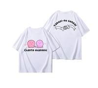 pochikiki- Maglietta Shizuka Kuze Carina con Cartoni Animati e Takopi's Anime Original sin Abbigliamento Casual e Comodo abbinabile a Tutto Maniche Corte