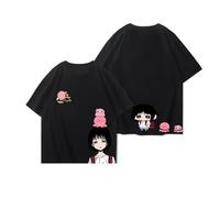 pochikiki- Maglietta Shizuka Kuze Carina con Cartoni Animati e Takopi's Anime Original sin Abbigliamento Casual e Comodo abbinabile a Tutto Maniche Corte