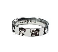 pochikiki- SAO Sword Online Anime Periferiche Kirigaya Kazuto Yuuki Asuna Personaggi Anelli Unisex Taglie disponibili Anelli Gioielli