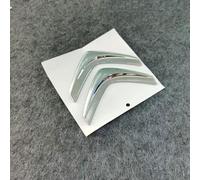 POCHY Auto Stemmi Decorazioni per Citroen C1 2008-2012,3D Specchio Logo Adesivo Anteriori/Posteriori Etichetta di Marca Auto Styling Auto e carrozzeria,GreyA