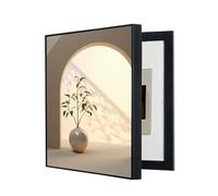 POCHY Coperchio Contatori Scatola Contatore Elettrico, Elettrico Parete Decorativa, Copri Quadro Elettrico Pannello Interruttore, per Casa, Hotel(F,50X60CM/19.6x23.6in)