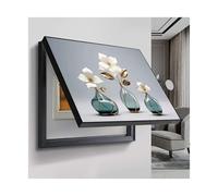 POCHY Copertura del Quadro Elettrico Decorativa Pittura Decorativa Coprire Il Pannello Elettrico Nascondere I Dipinti for Copertura Contatore (D,70x60cm)