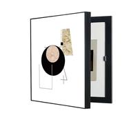 POCHY Copertura Quadro Elettrico Decorativa, Nascondi Contatore Pittura Decorazione creatività Quadri Copri Contatori Elettrici da Parete (B,30x40CM/11.8x15.7in)