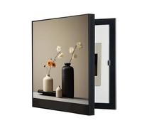 POCHY Copertura Quadro Elettrico Decorativa, Nascondi Contatore, Quadri Copri Contatori Elettrici da Parete Minimalista Creatività(A,60X80CM/23.6x31.5in)