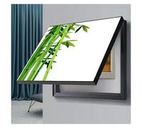 POCHY Copri Quadro Elettrico Elettrico Parete Appesa alla Pittura Scatola Pittura Decorativa Nascondi Dipinti Pannello Protezione Decorazione (60x50cm)