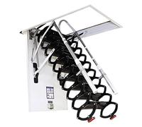 POCHY Scale telescopiche Scala telescopica per soffitta motorizzata Scala Pieghevole Invisibile Antiscivolo con corrimano Scala per soffitta Scale a soffitto Sicuro affidabile