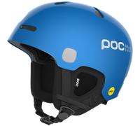 POC POCito Auric Cut MIPS, Casco da Sci Unisex Bambino, Fluorescent Blue, XXS (48-52cm)