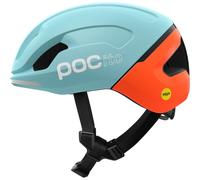POCito Omne MIPS, casco da ciclismo, junior, indicolite blue matt/carnelian orange matt 51-56cm Indicolite Blue Matt/Carnelian Orange Matt