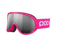 Maschera POC POCito Retina fucsia con lente Clarity Partly Sunny Silver bambini