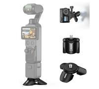 Pocket 3 4 4P Mini treppiede per Xtra Muse, base magnetica supporto da tavolo per Insta360 Luna Ultra X5 X4 X3, per DJI Osmo Pocket 3 4 4P Creator Combo Action 6 5 Pro 4, per accessori Xtra Muse