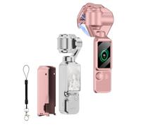 Pocket 4, custodia protettiva magnetica per vlogging da viaggio, custodia magnetica Lokyoyo a corpo intero compatibile con accessori DJI Osmo Pocket 4 (rosa)